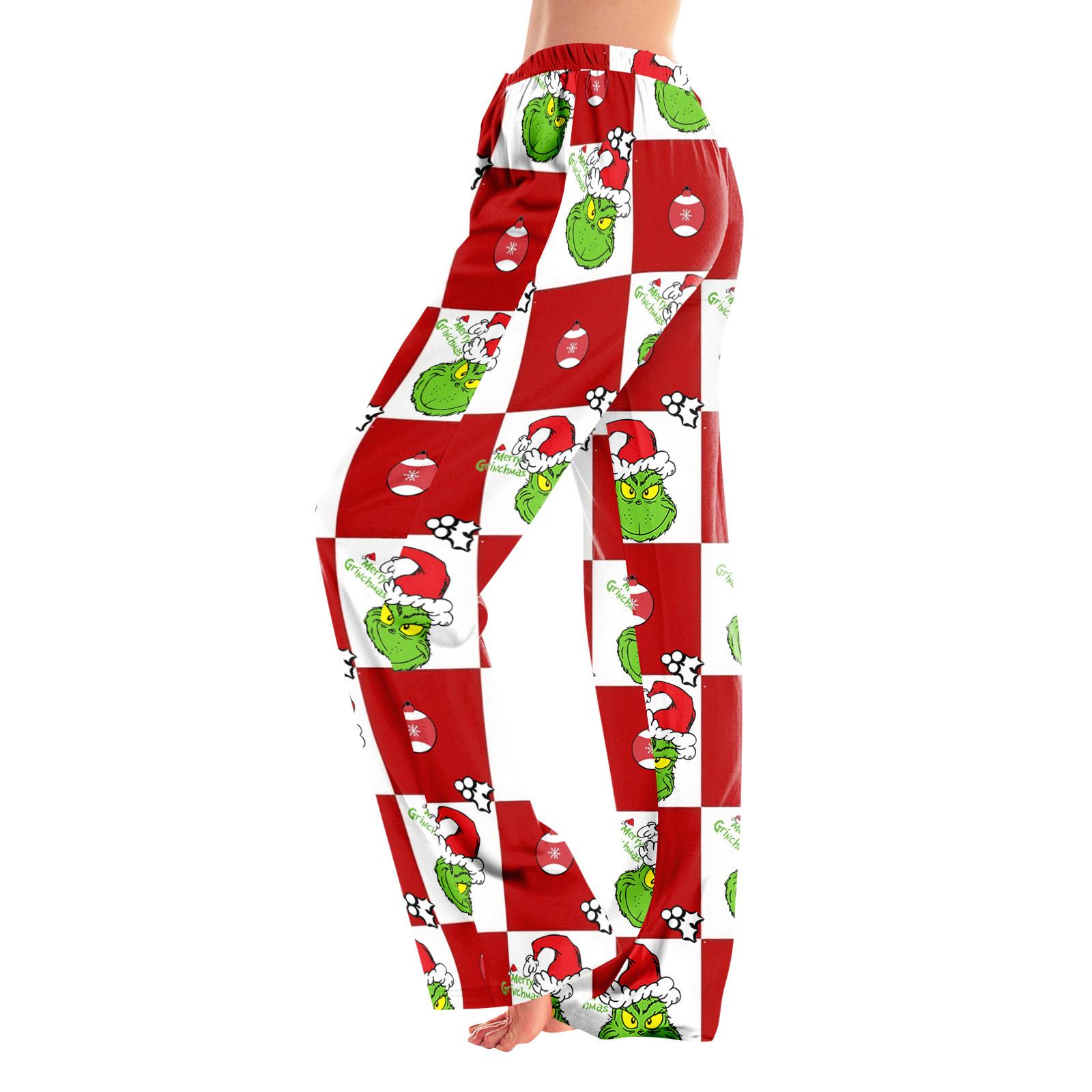 Adult Fashion Loose Christmas Printed Casual Pants Home Pajama Pants (No Drawstring) L
Adult Fashion Loose Christmas Printed Casual Pants Home Pajama Pants (No Drawstring) L