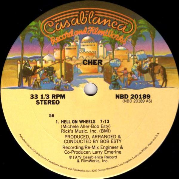12inch Record CHER - Hell On Wheels / Git Down (Guitar G NBD20189 Casablanca 1979 US Dance & Electronica Used
12inch Record CHER - Hell On Wheels / Git Down (Guitar G NBD20189 Casablanca 1979 US Dance & Electronica Used