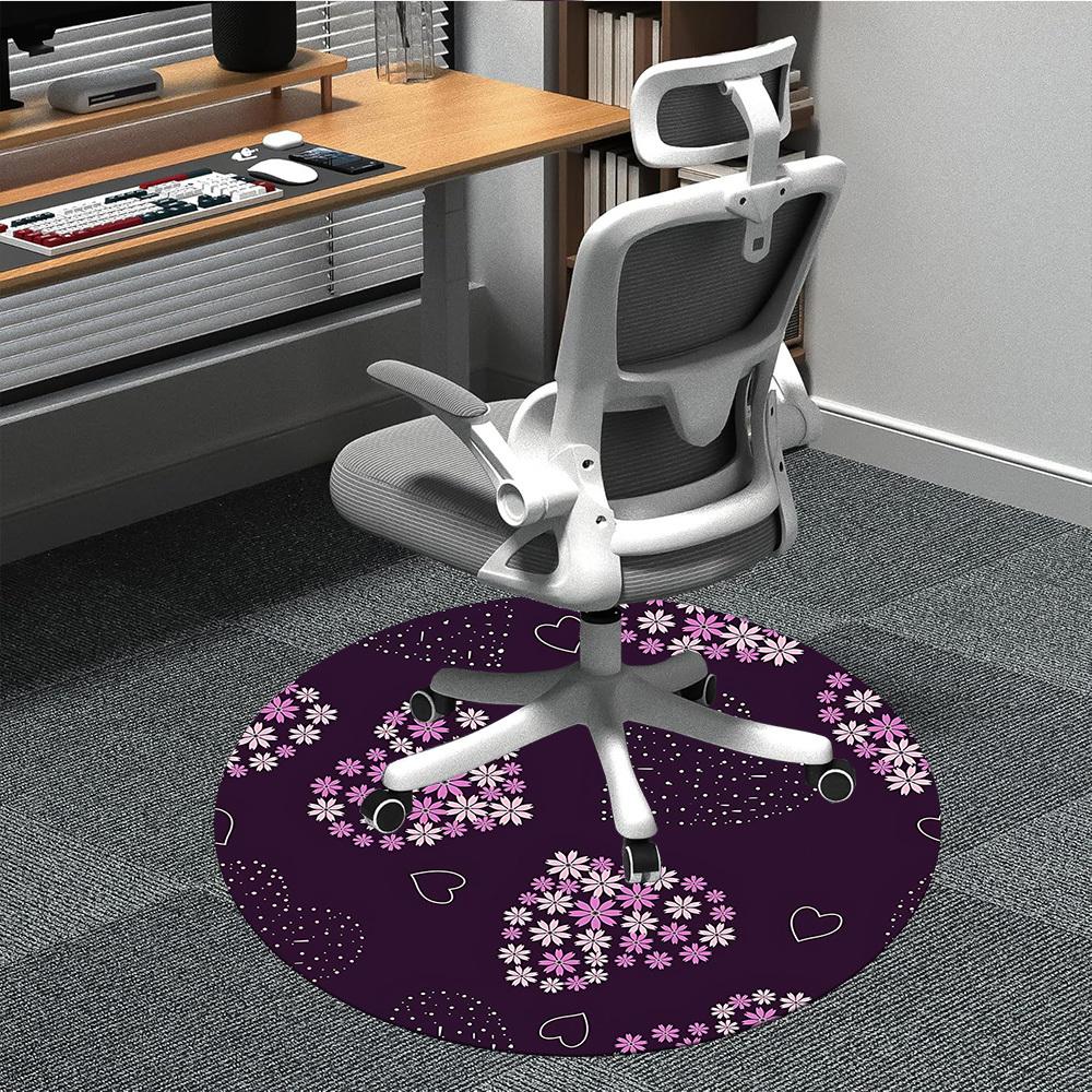 1pc Floral Hearts Chair Carpet for Office - Durable, Ideal for Chair Mats, Stylish & Functional Decorative Rug yy260130009 80cm by 80cm
1pc Floral Hearts Chair Carpet for Office - Durable, Ideal for Chair Mats, Stylish & Functional Decorative Rug yy260130009 80cm by 80cm