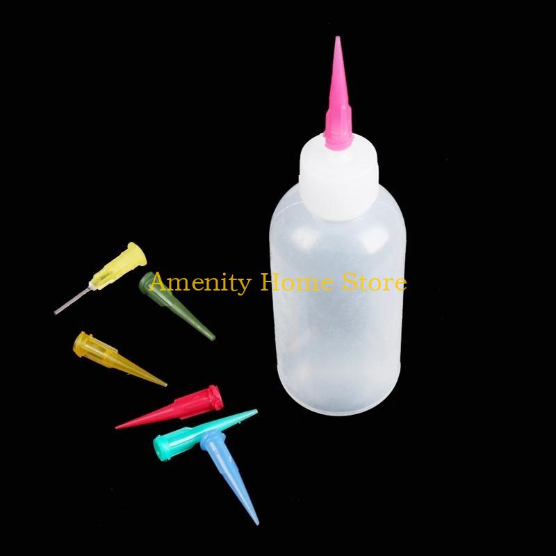 F26C Mini-Bottles with with 7 Nozzles for Arts and Crafts Glue Icing Griller Sauces Dressings Condiments Cake Decorating Tool CN
F26C Mini-Bottles with with 7 Nozzles for Arts and Crafts Glue Icing Griller Sauces Dressings Condiments Cake Decorating Tool CN