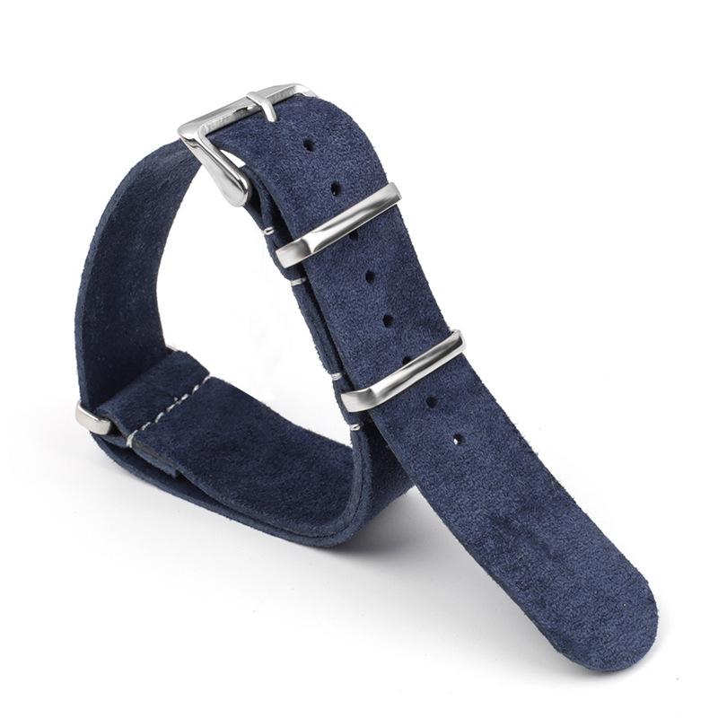 Genuine Flocked Suede Leather Watch Strap - Black, Available in 18mm, 20mm, 22mm, 24mm 18mm темно-синий
Genuine Flocked Suede Leather Watch Strap - Black, Available in 18mm, 20mm, 22mm, 24mm 18mm темно-синий