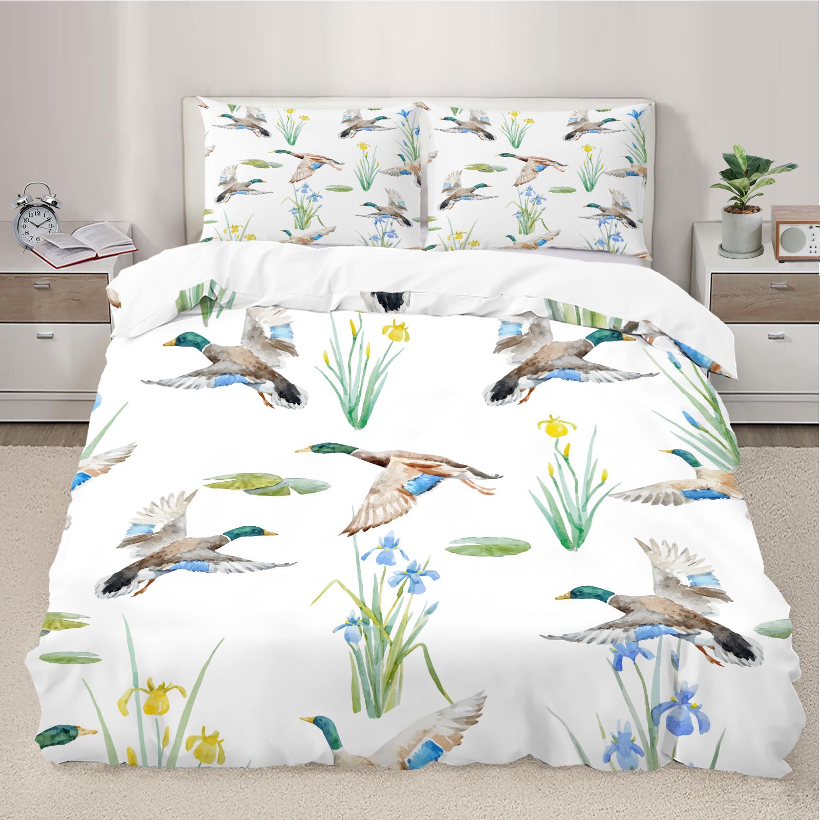 Wild Duck Printed Duvet Cover Set Soft and Comfortable Bedding No Fillers Perfect for Teenagers Bedroom Room Decoration UK-Single(135x200cm)&set
Wild Duck Printed Duvet Cover Set Soft and Comfortable Bedding No Fillers Perfect for Teenagers Bedroom Room Decoration UK-Single(135x200cm)&set
