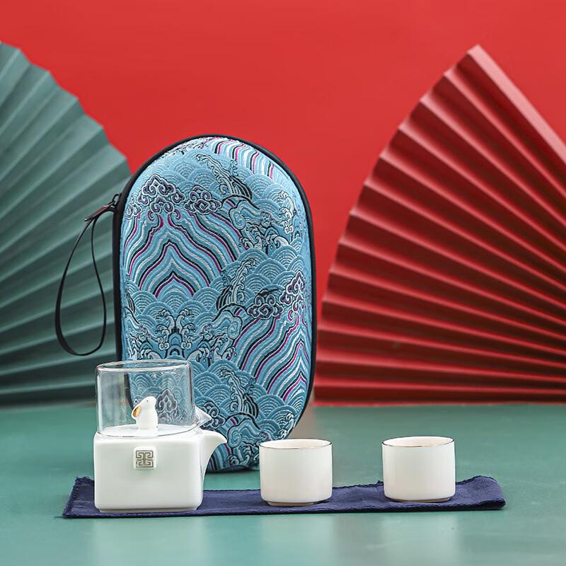 Portable New Chinese Style Single-Person Travel Tea Set
Portable New Chinese Style Single-Person Travel Tea Set