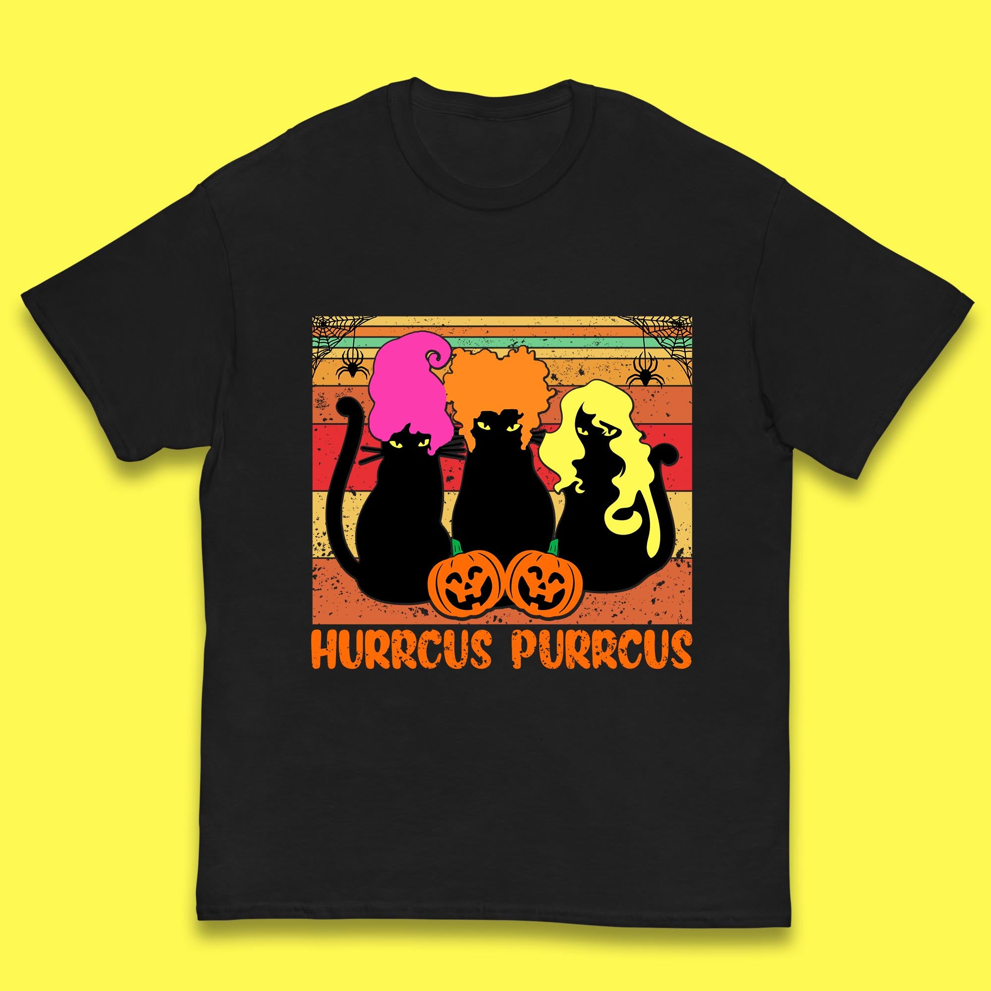 Vintage Halloween Witches Hurrcus Purrucs Scary Cat Horror Pumpkin Faces Hocus Pocus Halloween Costume Kids T Shirt 160
Vintage Halloween Witches Hurrcus Purrucs Scary Cat Horror Pumpkin Faces Hocus Pocus Halloween Costume Kids T Shirt 160