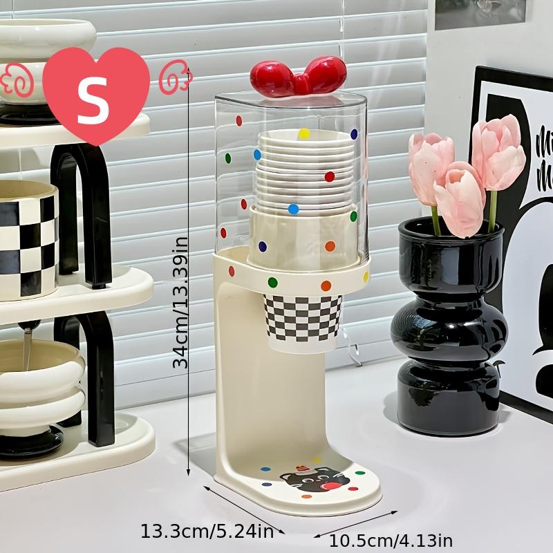 1Pcs Disposable Cup Picker No Punching Paper Cup Holder Household Plastic Cup Storage Desktop Storage Rack S
1Pcs Disposable Cup Picker No Punching Paper Cup Holder Household Plastic Cup Storage Desktop Storage Rack S