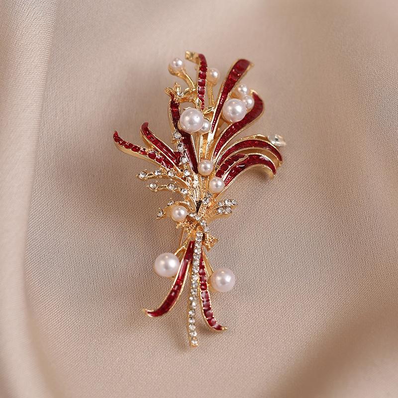 Pearl Branch Brooch Premium Flower High-end Female Brooch Luxury Temperament Coat Pin Accessories
Pearl Branch Brooch Premium Flower High-end Female Brooch Luxury Temperament Coat Pin Accessories