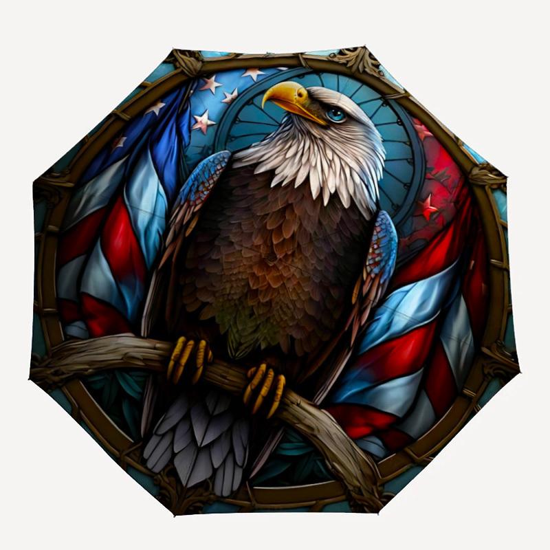 1pc Eagle Flag Automatic Open/Close Umbrella with Folding feature Compact Travel Umbrella, Lightweight design, for Commuting, Business114
1pc Eagle Flag Automatic Open/Close Umbrella with Folding feature Compact Travel Umbrella, Lightweight design, for Commuting, Business114