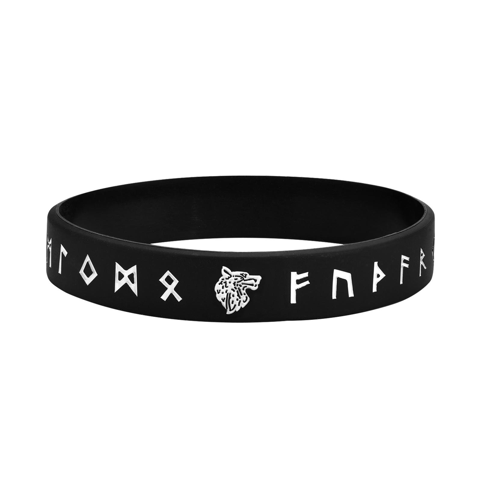 Vnox Dropship 1/2/3/4 Pcs Norse Viking Wolf Bracelet for Men,Black/White Nordic Runes Silicone Rubber Band Wristband Bangle 20cm
Vnox Dropship 1/2/3/4 Pcs Norse Viking Wolf Bracelet for Men,Black/White Nordic Runes Silicone Rubber Band Wristband Bangle 20cm