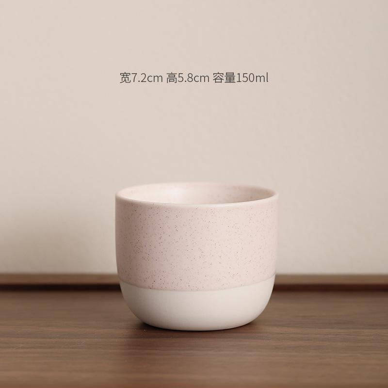 Coarse Pottery Ceramic Craft Ceramic Retro Chinese Kung Fu Teacup Round Creative Ceramic Matte Glaze Coffee Drinking Utensils 150 рожевий
Coarse Pottery Ceramic Craft Ceramic Retro Chinese Kung Fu Teacup Round Creative Ceramic Matte Glaze Coffee Drinking Utensils 150 рожевий