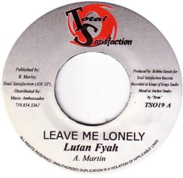 7inch Record LUTAN FYAH - Leave Me Lonely TS019 Total Satisfact 2006 Jamaica Reggae, Ska & Dub Used
7inch Record LUTAN FYAH - Leave Me Lonely TS019 Total Satisfact 2006 Jamaica Reggae, Ska & Dub Used