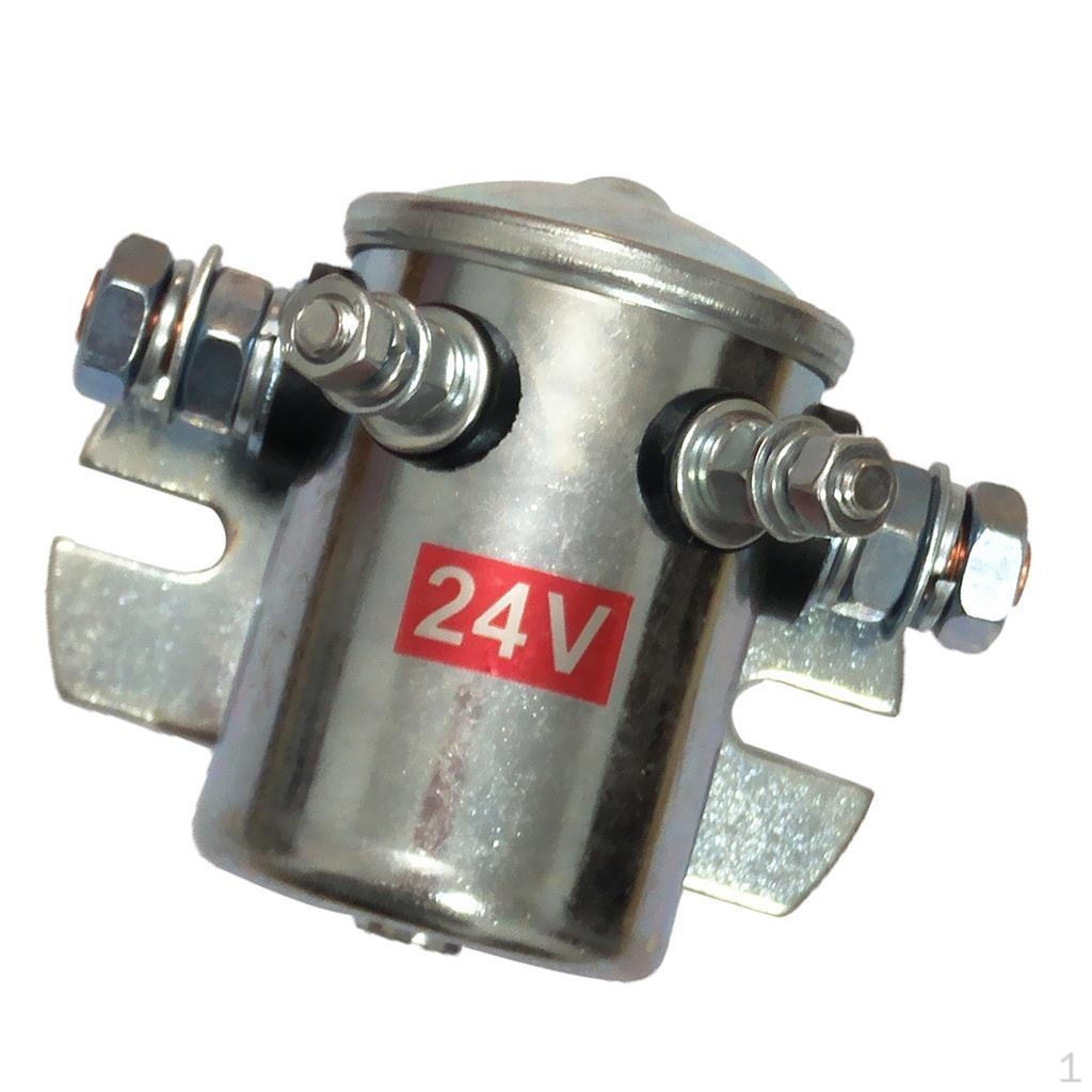 24V 200A Normally Open Contactor Solenoid Relay Metal for Winch & Golf Cart
24V 200A Normally Open Contactor Solenoid Relay Metal for Winch & Golf Cart