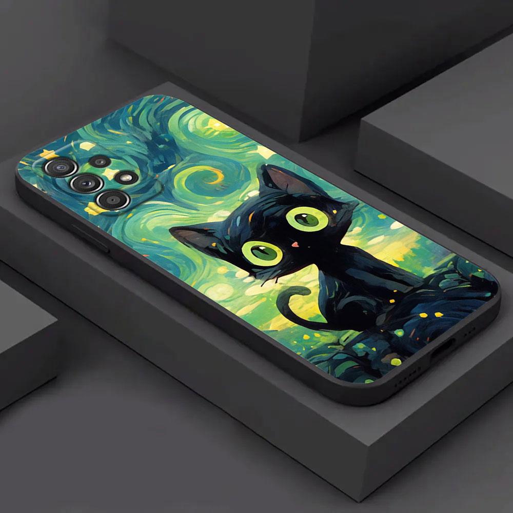Cat Van Gogh Starry Sky For Samsung Galaxy A55 Case A54 A52S A53 5G A51 A34 A35 A33 A32 A50 A72 A71 A30 A7 2018 Cases Soft Cover Samsung A35 5G
Cat Van Gogh Starry Sky For Samsung Galaxy A55 Case A54 A52S A53 5G A51 A34 A35 A33 A32 A50 A72 A71 A30 A7 2018 Cases Soft Cover Samsung A35 5G