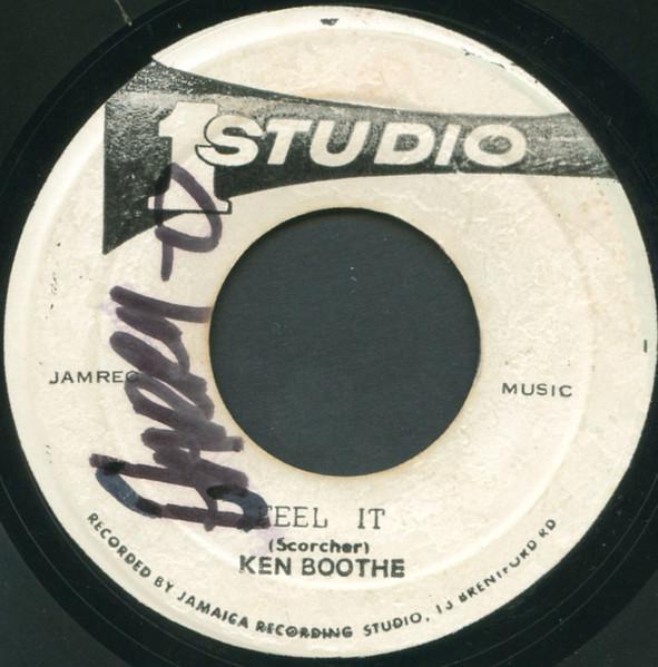 7inch Record KEN BOOTHE Feel It The Train Is Coming NONE Studio One Jamaica Reggae Ska Dub Used
7inch Record KEN BOOTHE Feel It The Train Is Coming NONE Studio One Jamaica Reggae Ska Dub Used