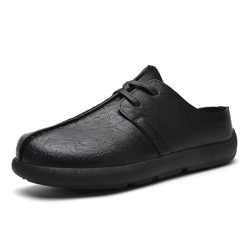 Platform Open Back Casual Shoes Half Shoes for Men Mules White Backless Loafers Slippers Closed-toe Slides Sandal Slip On Flats 39
Platform Open Back Casual Shoes Half Shoes for Men Mules White Backless Loafers Slippers Closed-toe Slides Sandal Slip On Flats 39