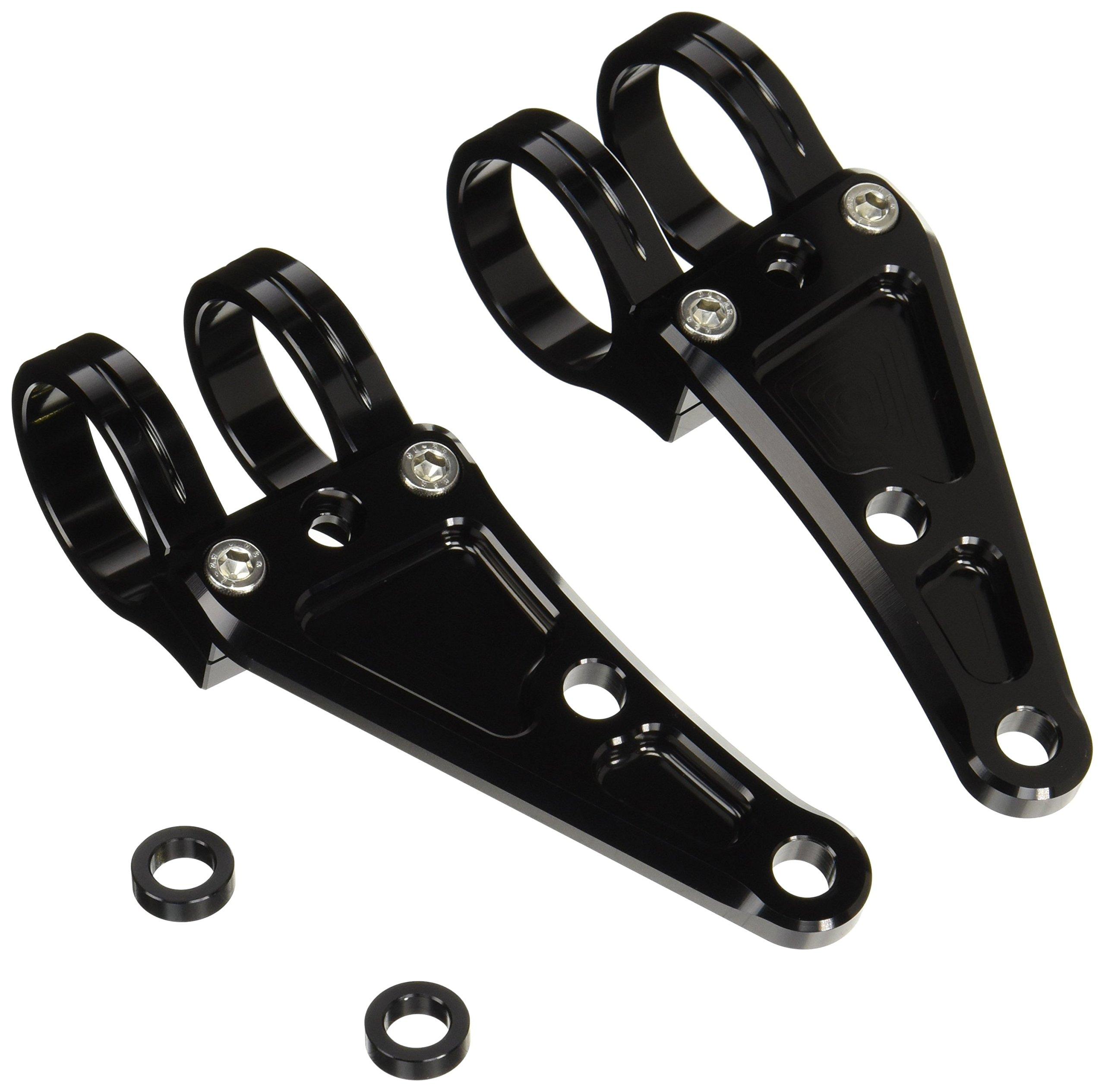 POSH FAITH Motorcycle Accessories Machined Long Headlight Stay 2 Circle Clamp Type Fork Diameter 39mm Black 031048-06 чорний
POSH FAITH Motorcycle Accessories Machined Long Headlight Stay 2 Circle Clamp Type Fork Diameter 39mm Black 031048-06 чорний