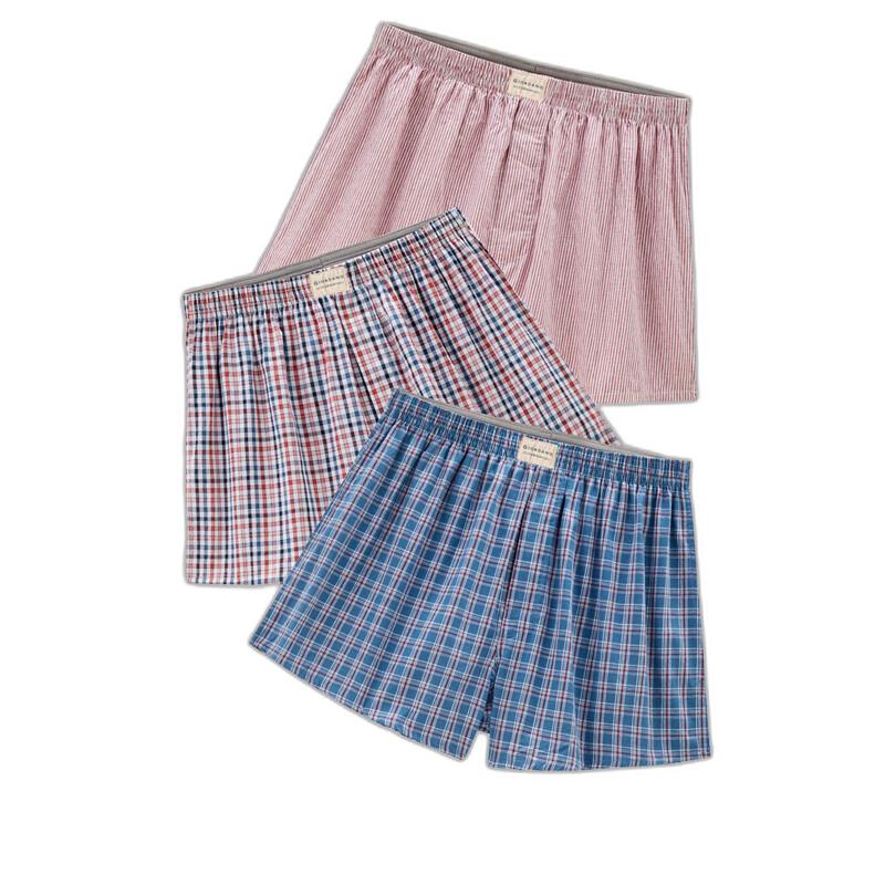 Мужские хлопковые тканые боксеры-брифы с контрастной отделкой, 3 шт.
Мужские хлопковые тканые боксеры-брифы с контрастной отделкой, 3 шт.