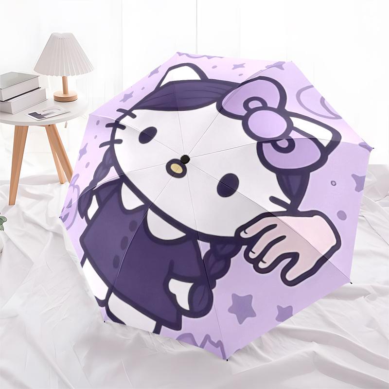 1pc Halloween Hello Kitty Automatic Opening/Closing Umbrella - Portable Three-Fold Design with 8-Bone Iron Frame, Outdoor, Gift for Fans, Travelers, E
1pc Halloween Hello Kitty Automatic Opening/Closing Umbrella - Portable Three-Fold Design with 8-Bone Iron Frame, Outdoor, Gift for Fans, Travelers, E