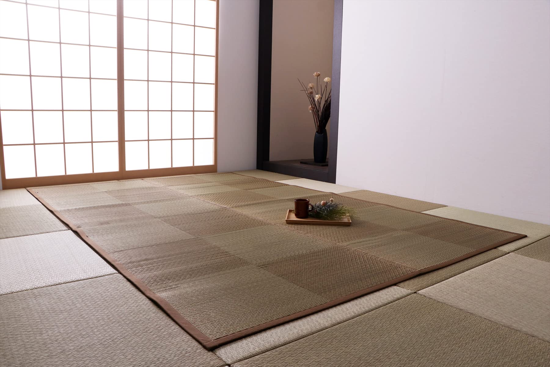 Ikehiko Corporation Igusa Rug Carpet Mat Noah 352 x 261 cm 6 Brown Natural Simple Modern Checkered Lattice Deodorizing Deodorizing Antibacterial
Ikehiko Corporation Igusa Rug Carpet Mat Noah 352 x 261 cm 6 Brown Natural Simple Modern Checkered Lattice Deodorizing Deodorizing Antibacterial