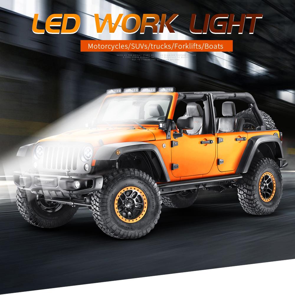 18W Car SUV Off-Road 6LED Spotlight Waterproof Vehicle Super Bright Bar Lamp Headlight Type A
18W Car SUV Off-Road 6LED Spotlight Waterproof Vehicle Super Bright Bar Lamp Headlight Type A