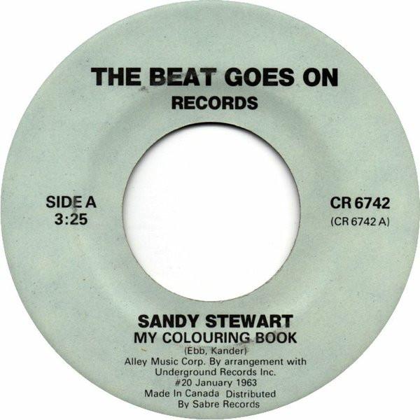 7inch Record SANDY STEWART (2) / GARY STITES - My Coloring Book / Lonely For You CR6742 The Beat Goes O 1963 Canada Rock Used
7inch Record SANDY STEWART (2) / GARY STITES - My Coloring Book / Lonely For You CR6742 The Beat Goes O 1963 Canada Rock Used