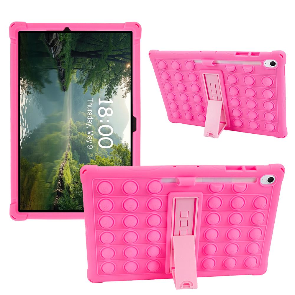 Soft Silicone Case For Samsung Galaxy Tab S10 FE Plus 13.1 inch SM-X620 SM-X626B Kids Cover Adjustable Stand With Shoulder Strap S10FE Plus X620 X626 рожевий
Soft Silicone Case For Samsung Galaxy Tab S10 FE Plus 13.1 inch SM-X620 SM-X626B Kids Cover Adjustable Stand With Shoulder Strap S10FE Plus X620 X626 рожевий
