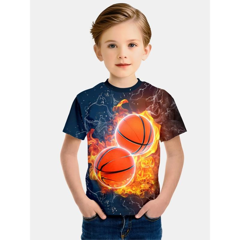 Children s T-Shirt Boy Casual Girls Short Sleeve T-Shirt Summer Cartoon Soccer Sports T-Shirts for Boys Round Neck Children Top 170
Children s T-Shirt Boy Casual Girls Short Sleeve T-Shirt Summer Cartoon Soccer Sports T-Shirts for Boys Round Neck Children Top 170
