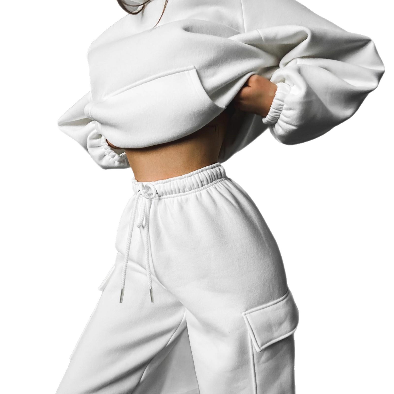 2025 Fall/Winter Women s Fashion Sportswear Casual Hoodie Set Large білий
2025 Fall/Winter Women s Fashion Sportswear Casual Hoodie Set Large білий