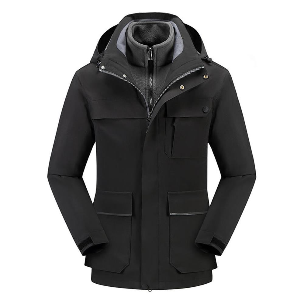 Зимняя флисовая куртка с карманами. Три в одном штурмовой костюм для мужчин и женщин. Ветрозащитная и теплая куртка для ежедневного отдыха и исследований на свежем воздухе. 4XL чёрный
Зимняя флисовая куртка с карманами. Три в одном штурмовой костюм для мужчин и женщин. Ветрозащитная и теплая куртка для ежедневного отдыха и исследований на свежем воздухе. 4XL чёрный