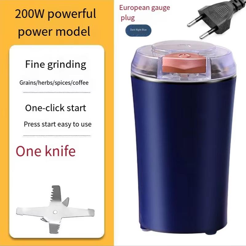 Electric Kitchen Cereal Chopper 8 Blade Coffee Grinder Portable Baby Food Maker Washable Blender Coffee Bean Grinder New Gift
Electric Kitchen Cereal Chopper 8 Blade Coffee Grinder Portable Baby Food Maker Washable Blender Coffee Bean Grinder New Gift