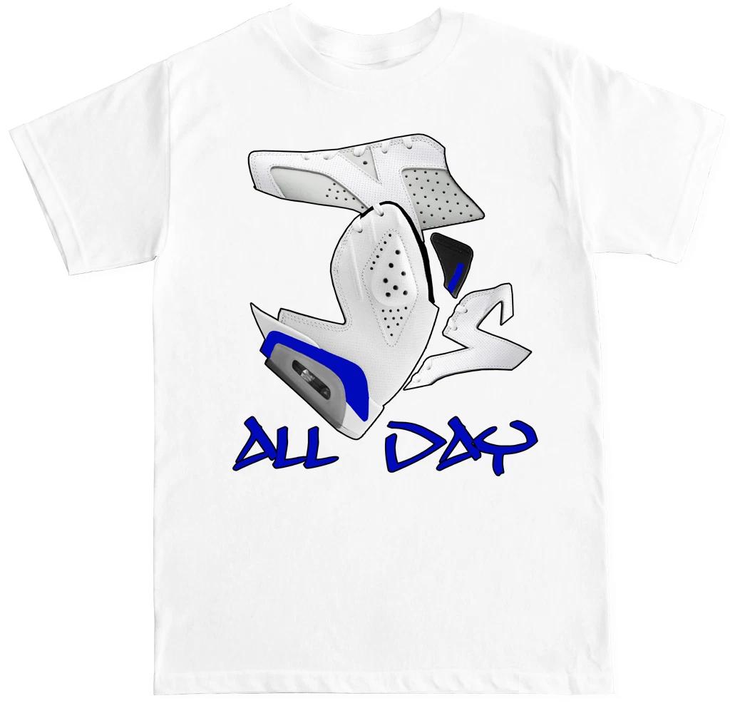 Js ALL DAY 6 Sport Blue T Shirt to match with Air Js 6 Alternate Hare Shoes 3XL
Js ALL DAY 6 Sport Blue T Shirt to match with Air Js 6 Alternate Hare Shoes 3XL