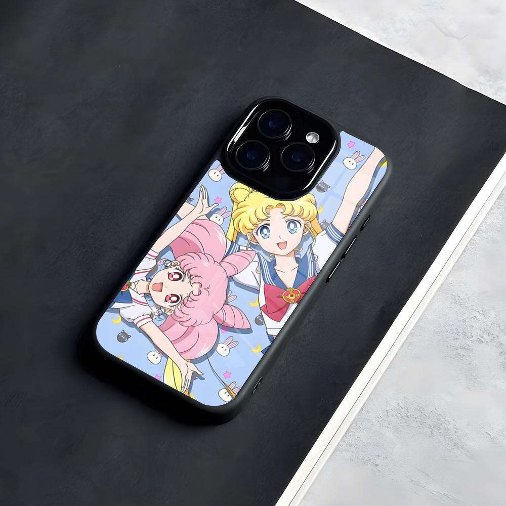 Чехол для телефона с изображением аниме Сейлор Мун для iPhone 17 Pro Max 16 15 14 13 11 Pro Max Plus Стеклянный чехол для телефона iPhone 14
Чехол для телефона с изображением аниме Сейлор Мун для iPhone 17 Pro Max 16 15 14 13 11 Pro Max Plus Стеклянный чехол для телефона iPhone 14