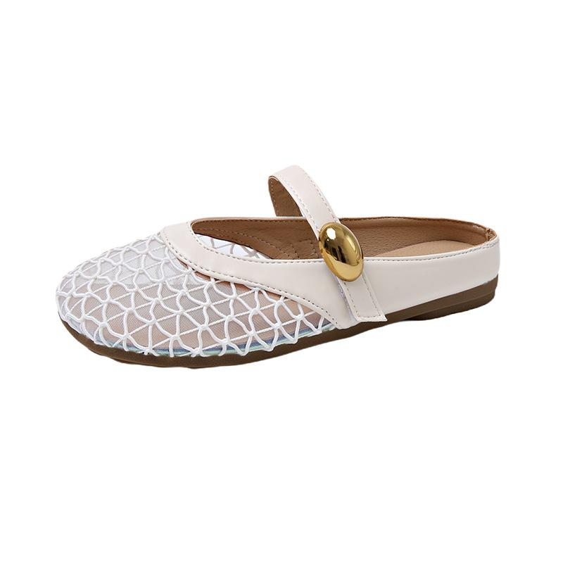 Retro flat-bottomed niche woven bag head cool slippers women s 2025 new summer versatile breathable round head slippers 35
Retro flat-bottomed niche woven bag head cool slippers women s 2025 new summer versatile breathable round head slippers 35