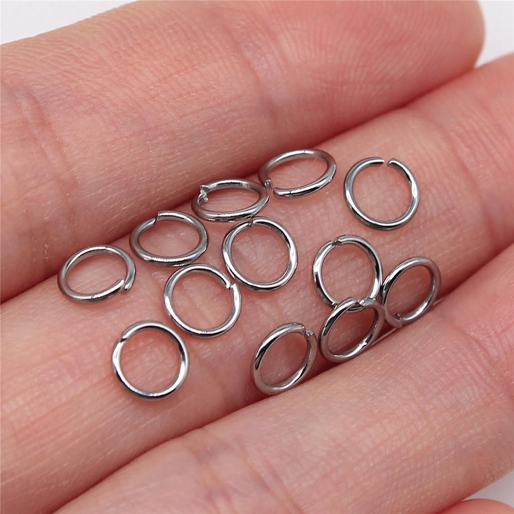 Разъемные кольца из нержавеющей стали 5 размеров Аксессуары Детали Мужские украшения Милые аксессуары A04-200pcs-0.8x6mm-Steel
Разъемные кольца из нержавеющей стали 5 размеров Аксессуары Детали Мужские украшения Милые аксессуары A04-200pcs-0.8x6mm-Steel