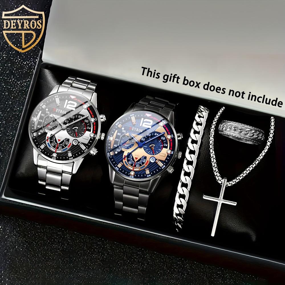 Watch Accessories Five-Piece Men S Watch Steel Belt Men S Quartz Watch
Watch Accessories Five-Piece Men S Watch Steel Belt Men S Quartz Watch