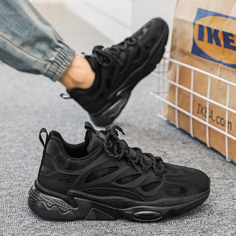 Pure black men s shoes spring construction site work non-slip sports shoes breathable mesh casual labor insurance dad trendy shoes 44 абрикосовий
Pure black men s shoes spring construction site work non-slip sports shoes breathable mesh casual labor insurance dad trendy shoes 44 абрикосовий