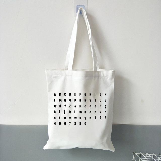 Женская парусиновая сумка-тоут с буквенным принтом, сумка через плечо, сумки для покупок, складные многоразовые сумки большой емкости
Женская парусиновая сумка-тоут с буквенным принтом, сумка через плечо, сумки для покупок, складные многоразовые сумки большой емкости