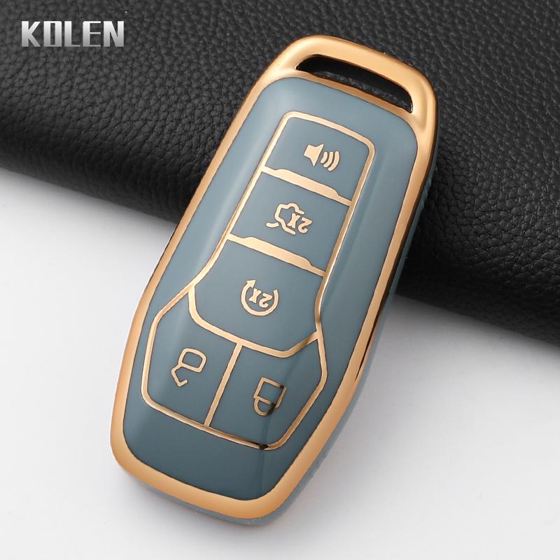 Fashion Tpu Car Remote Key Case Cover For Ford Fusion Mondeo Mustang F-150 Explorer Edge Protected Shell Keychain Accessories
Fashion Tpu Car Remote Key Case Cover For Ford Fusion Mondeo Mustang F-150 Explorer Edge Protected Shell Keychain Accessories