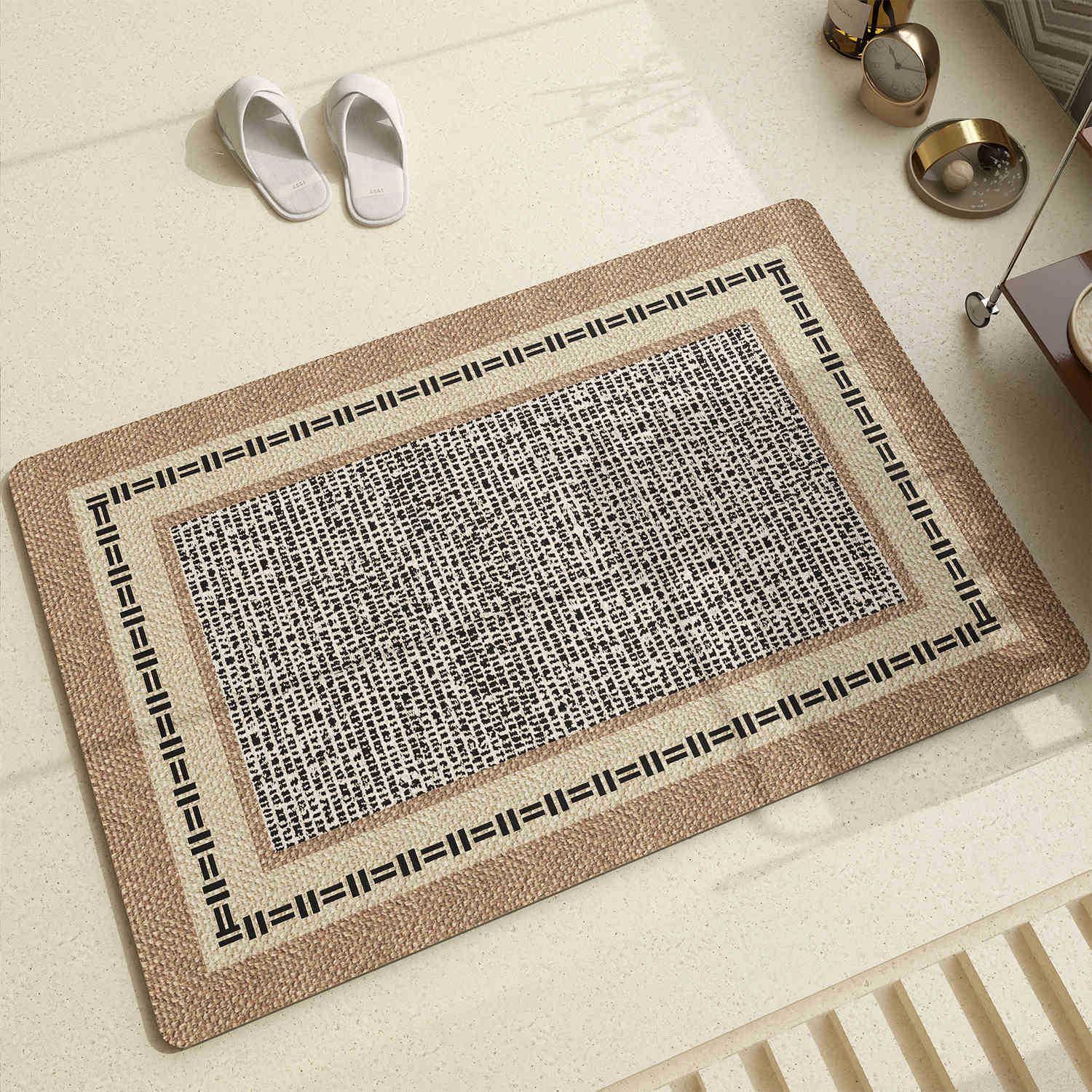 Diatom Mud Non-Slip Bathroom Mat - Easy Clean, Dirt-Resistant Foot Mat for Toilet and Washroom Doors 40*60cm
Diatom Mud Non-Slip Bathroom Mat - Easy Clean, Dirt-Resistant Foot Mat for Toilet and Washroom Doors 40*60cm