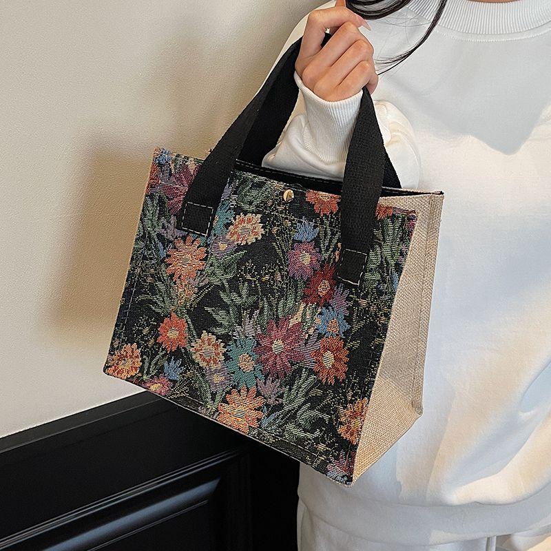 This Year s Popular Linen Floral Bag Female 2025 New Arrival Fashion Shoulder Tote Female Ins Western Style Tote Bag
This Year s Popular Linen Floral Bag Female 2025 New Arrival Fashion Shoulder Tote Female Ins Western Style Tote Bag