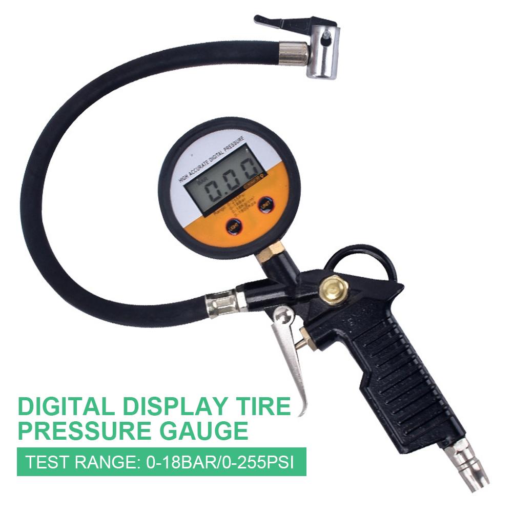 220PSI LCD Digital Display Tire Pressure Gauge Monitoring Manometer Tire Air Pressure Inflator Gauge Tester Tyre Pressure Meter
220PSI LCD Digital Display Tire Pressure Gauge Monitoring Manometer Tire Air Pressure Inflator Gauge Tester Tyre Pressure Meter