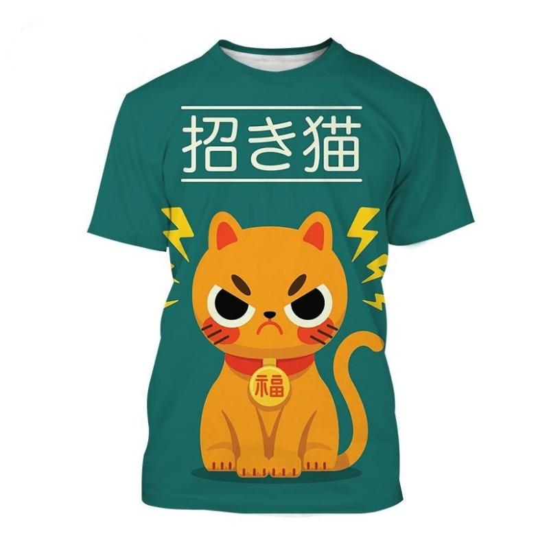 Lucid cat men and women 3D printed T-shirt, casual short sleeve T-shirt, children s hip-hop funny T-shirt, trendy XXS
Lucid cat men and women 3D printed T-shirt, casual short sleeve T-shirt, children s hip-hop funny T-shirt, trendy XXS