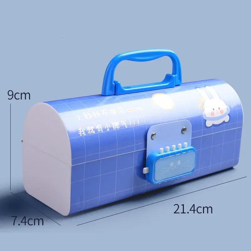 New Pencil Case with Combination Lock Creative Portable Multifunctional Large Capacity Pencil Case Boys Girls School Stationery
New Pencil Case with Combination Lock Creative Portable Multifunctional Large Capacity Pencil Case Boys Girls School Stationery