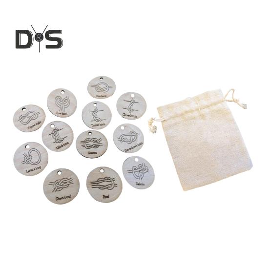 12 шт./набор обучающих досок для завязывания узлов, 12 деревянных дисков для начинающих, для кемпинга на открытом воздухе, практическая обучающая доска 12pcs
12 шт./набор обучающих досок для завязывания узлов, 12 деревянных дисков для начинающих, для кемпинга на открытом воздухе, практическая обучающая доска 12pcs