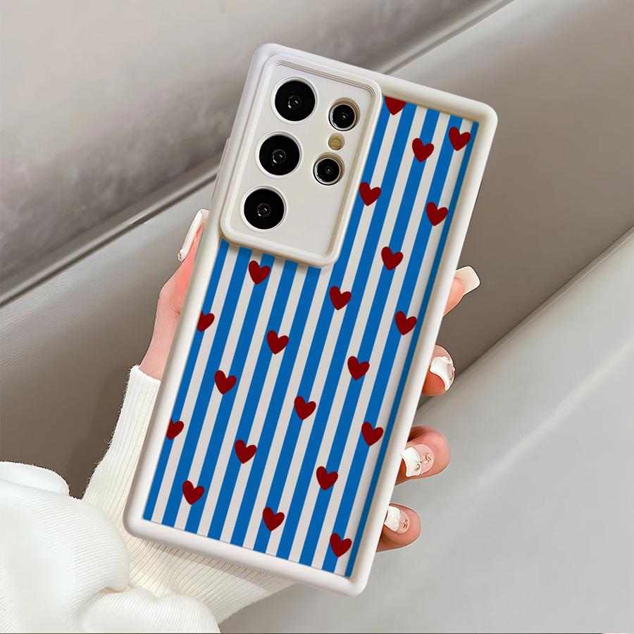 Stripe Love Heart Phone Cover Case for Samsung Galaxy S26 Ultra S20FE S25 S25 Edge S23 FE S24Ultra S22 S24 Plus S21 Galaxy S21
Stripe Love Heart Phone Cover Case for Samsung Galaxy S26 Ultra S20FE S25 S25 Edge S23 FE S24Ultra S22 S24 Plus S21 Galaxy S21
