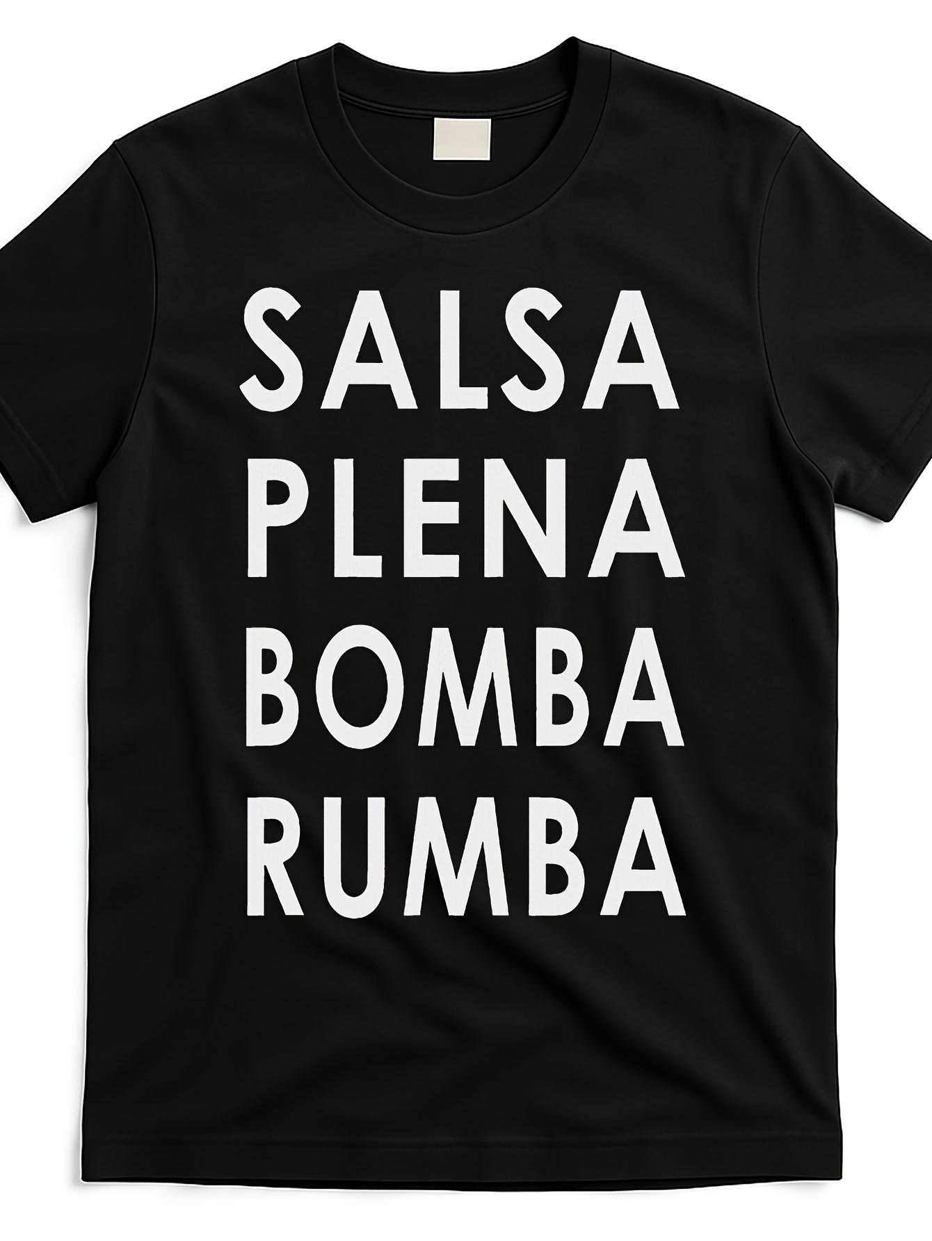 Salsa Plena Bomba Rumba T-Shirt Same Style 2026 Summer Short Sleeved Printed T-Shirt 180G S разноцветный
Salsa Plena Bomba Rumba T-Shirt Same Style 2026 Summer Short Sleeved Printed T-Shirt 180G S разноцветный