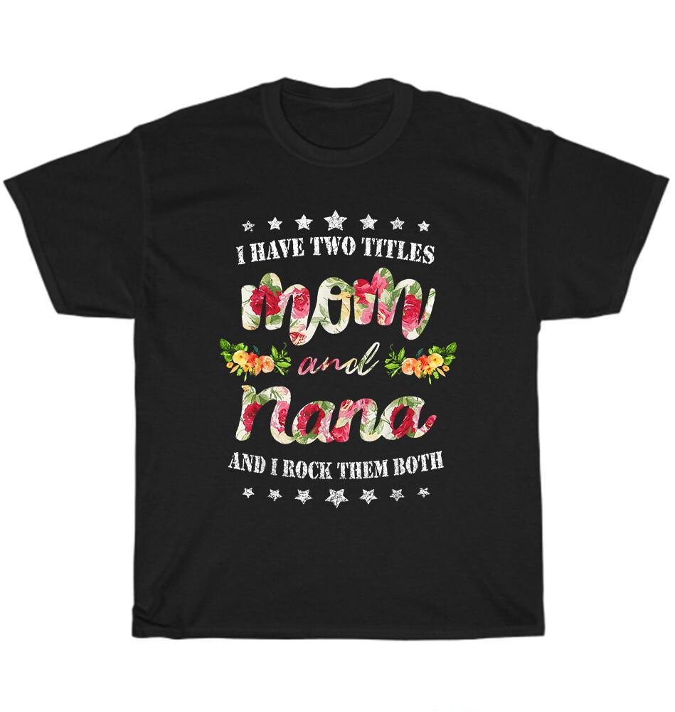 НОВАЯ У меня два титула: Мама и Нана, и я ими горжусь. Футболка ко Дню матери, унисекс 3XL
НОВАЯ У меня два титула: Мама и Нана, и я ими горжусь. Футболка ко Дню матери, унисекс 3XL