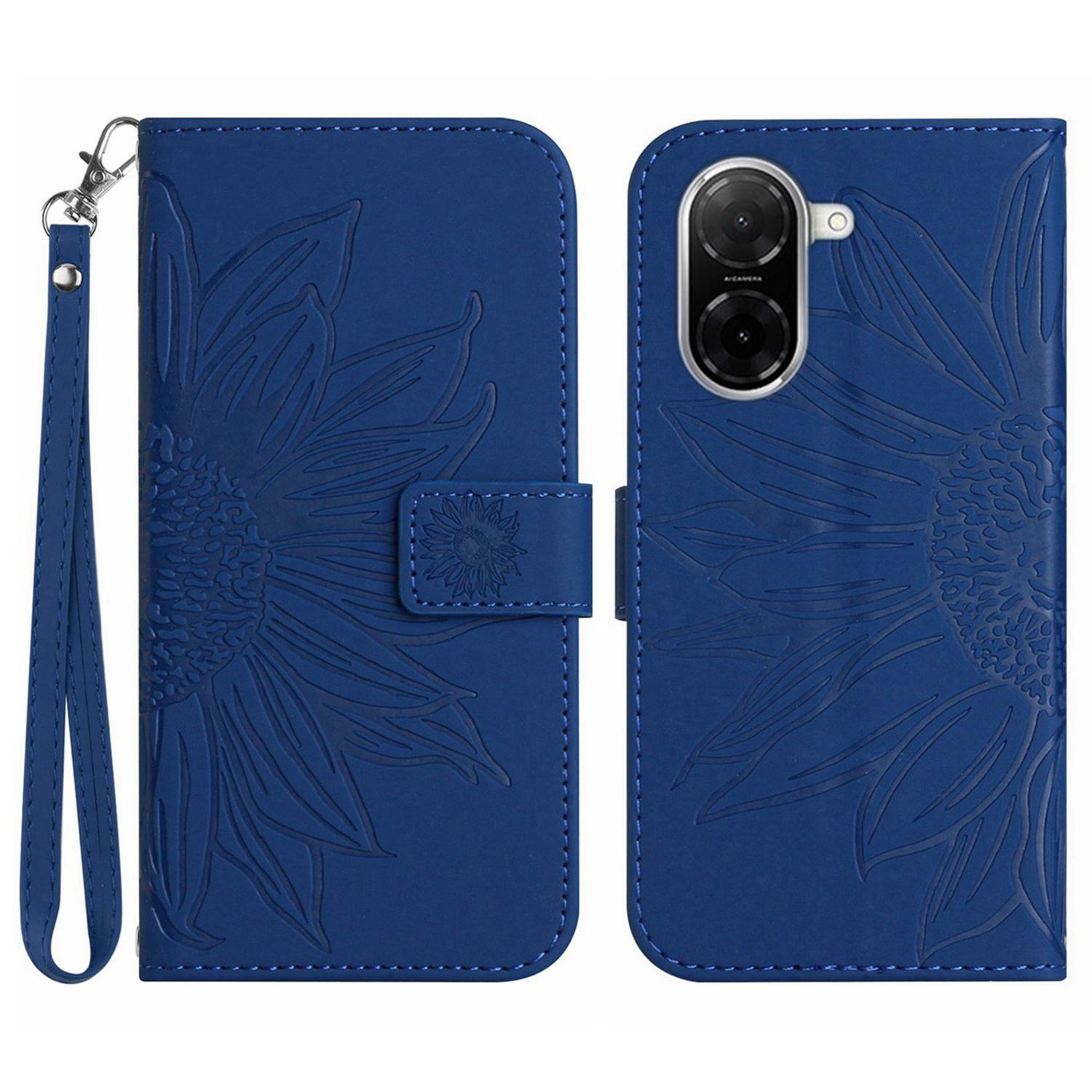 For Xiaomi Redmi A5 4G (171.7mm)/Poco C71 4G Case Sunflower Imprint Leather Wallet Phone Cover with Wrist Strap Sapphire
For Xiaomi Redmi A5 4G (171.7mm)/Poco C71 4G Case Sunflower Imprint Leather Wallet Phone Cover with Wrist Strap Sapphire