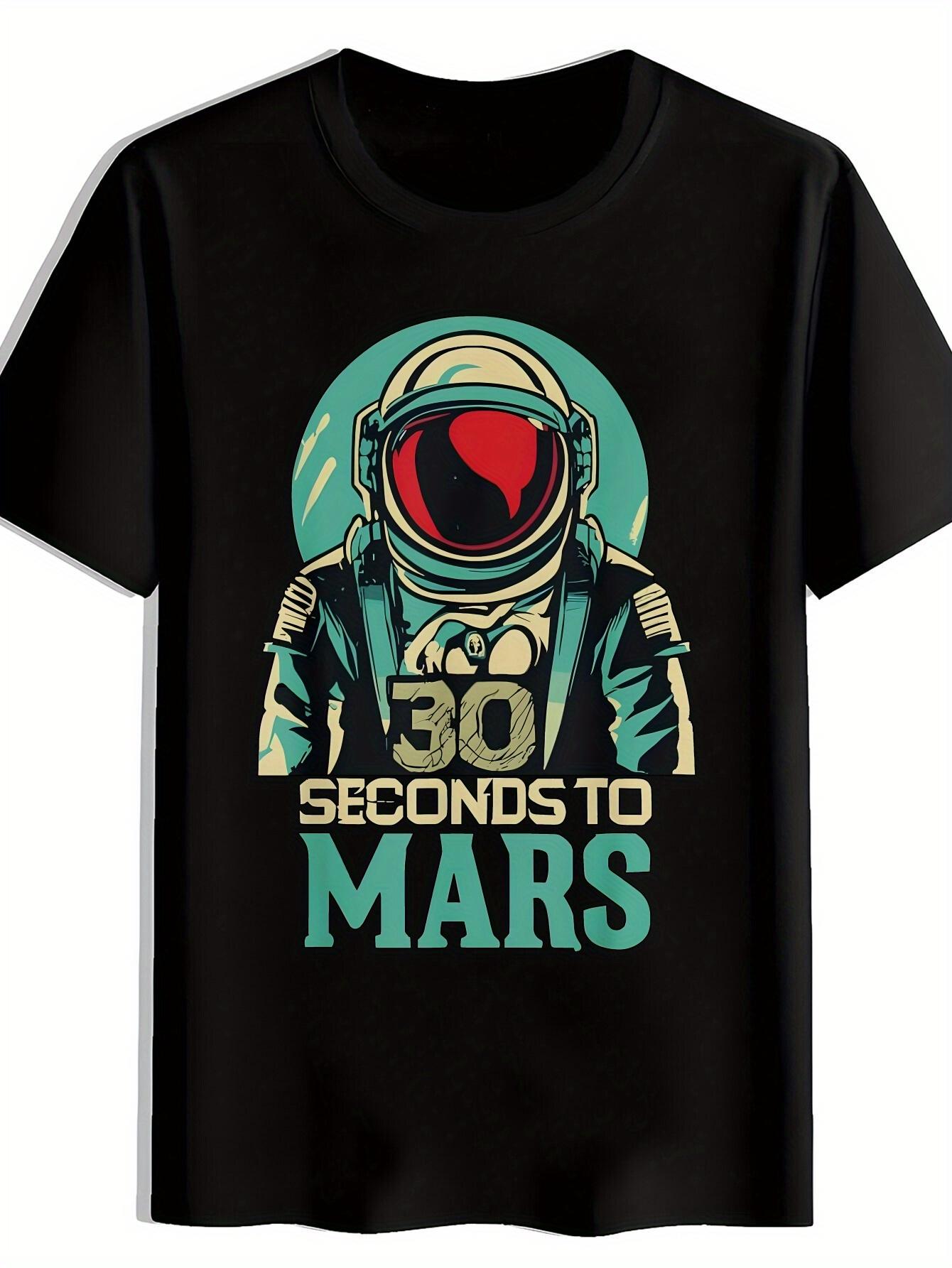 Graphic T-shirt - Black Space Astronaut Tee - Lightweight Breathable Polyester Shirt for Sci-Fi Fans L
Graphic T-shirt - Black Space Astronaut Tee - Lightweight Breathable Polyester Shirt for Sci-Fi Fans L