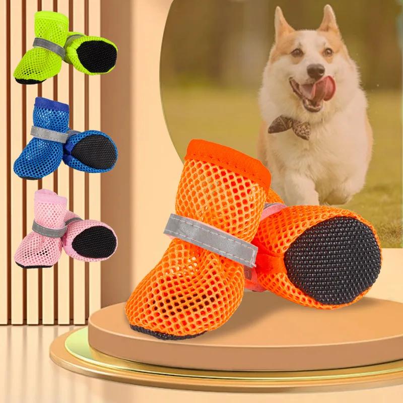 4pc, Dog Shoes Non-slip Breathable Wear-resistant Dog Boots Suitable for Small Medium Sized Pets Puppy Protective Footwear. S розовый
4pc, Dog Shoes Non-slip Breathable Wear-resistant Dog Boots Suitable for Small Medium Sized Pets Puppy Protective Footwear. S розовый