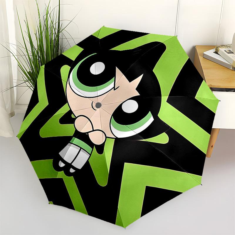 Powerpuff Girls, Buttercup- Automatic Opening and Closing, 8-rib Structure Portable Umbrella, Suitable for Men and Women in All Seasons - Pe
Powerpuff Girls, Buttercup- Automatic Opening and Closing, 8-rib Structure Portable Umbrella, Suitable for Men and Women in All Seasons - Pe